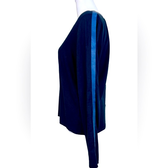 BALENCIAGA TOP IN NAVY BLUE - Picture 3 of 9